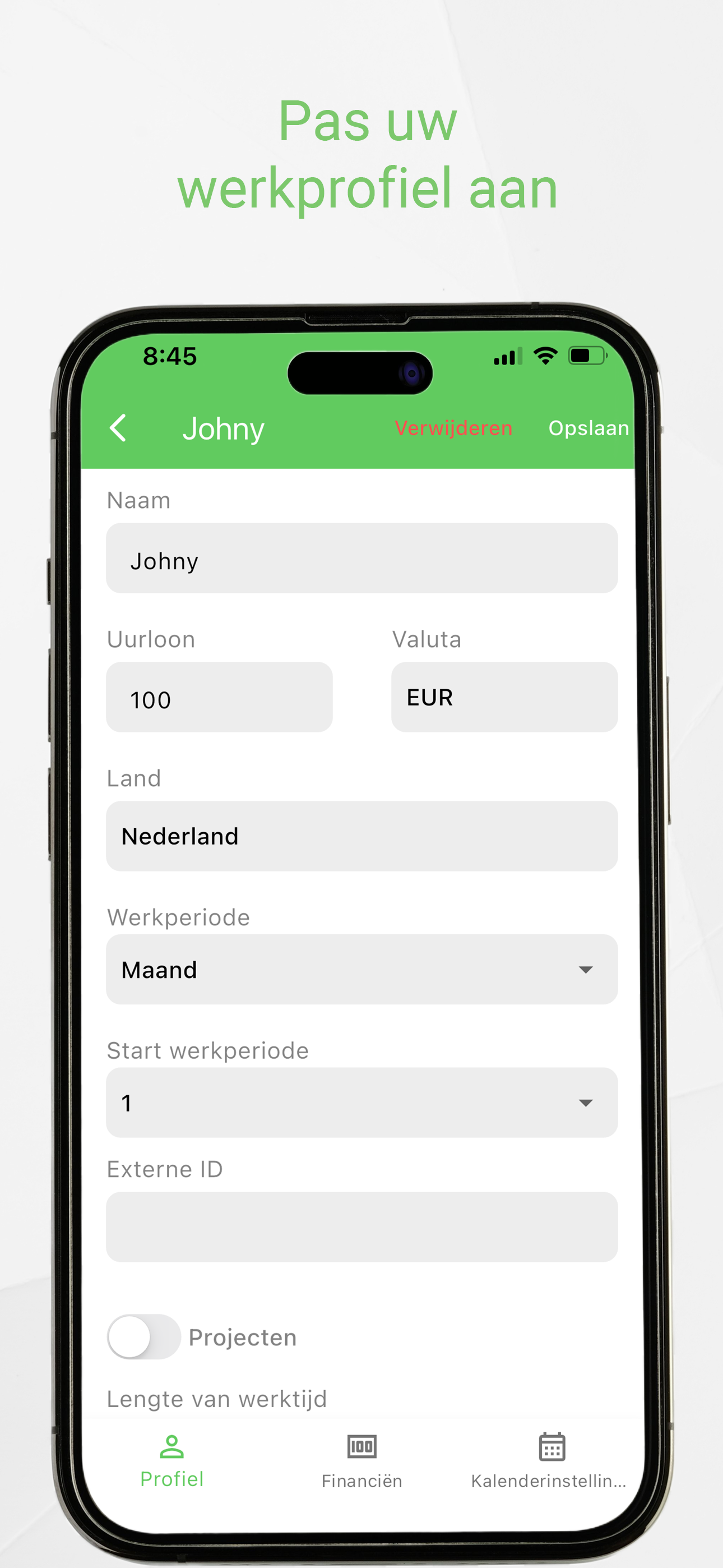 Working Timer work hours tracking